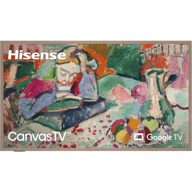 Hisense | Téléviseur intelligent 65 po Google HDR QLED UHD 4K CanvasTV de Hisense | 65S7N Hisense | Téléviseur intelligent 65 po Google HDR QLED UHD 4K CanvasTV de Hisense | 65S7N